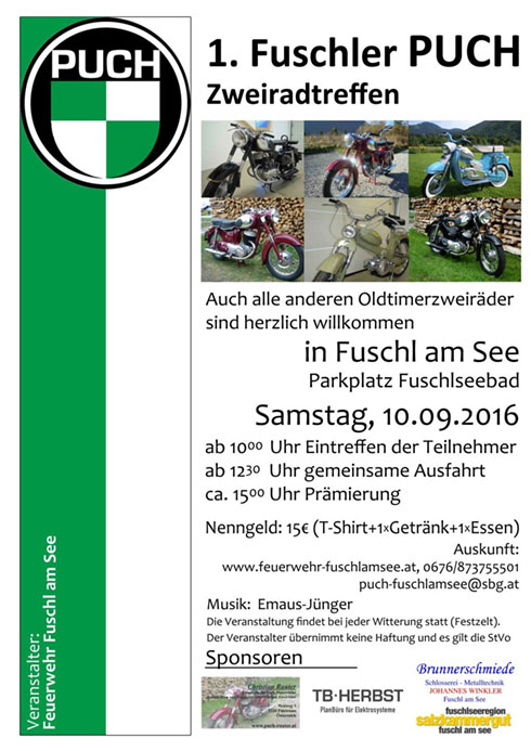 1. Fuschler PUCH Zweiradtreffen